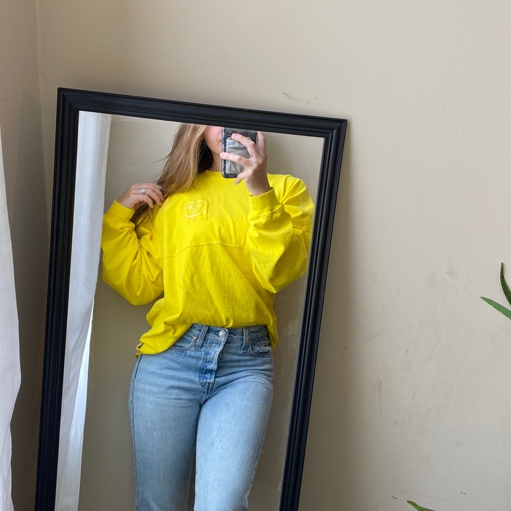 Disney Dapper Yellow Spirit Jersey Long Sleeve